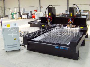 漳州东山县双头立体多功能石材雕刻机HW-1325-2Z
